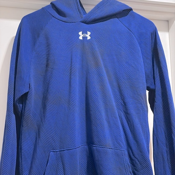 Lot of 2x [Nike] & [Under Armour] Long-Sleeve Hoodie Hooded Sweatshirts Youth - Picture 6 of 16